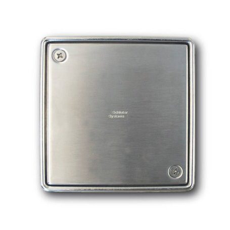 KERDI-DRAIN 6" SQUARE CLEANOUT COVER