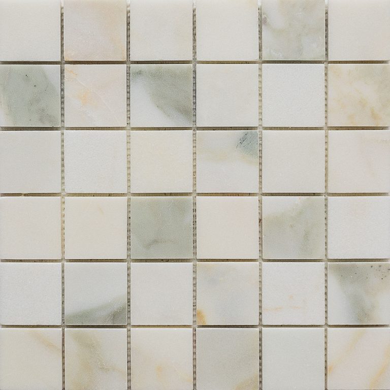 Calacatta Gold Marble 2×2 Mosaic - Icontile - M3622135