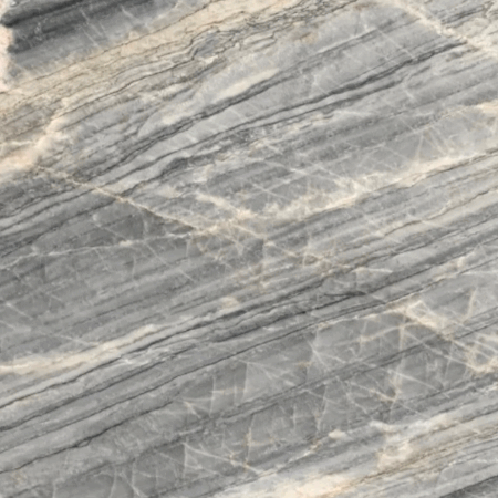 3cm Beverly Blue Leathered - Premium