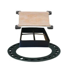 KERDI-DRAIN GRATE KIT TILE 4"