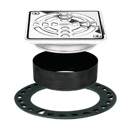 KERDI-DRAIN GRATE KIT CLASSIC 4" CHROME