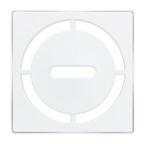 KERDI-DRAIN GRATE KIT 4" MATTE WHITE PURE