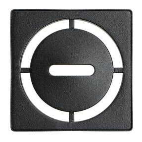 KERDI-DRAIN GRATE KIT 4" MATTE BLACK PURE
