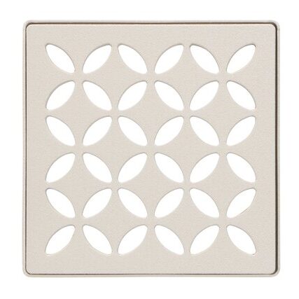 KERDI-DRAIN GRATE KIT 4" IVORY FLORAL