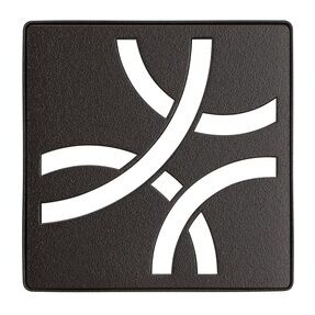 KERDI-DRAIN GRATE KIT 4" BRONZE CURVE