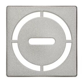 KERDI-DRAIN GRATE KIT 4" STONE GREY PURE