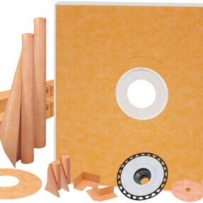 KERDI-SHOWER-KIT 72" X 72" ABS FLANGE 2"