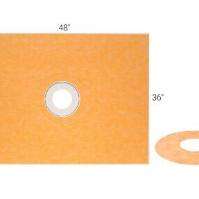 KERDI-SHOWER-TRAY-THIN 36" X 48" CEN