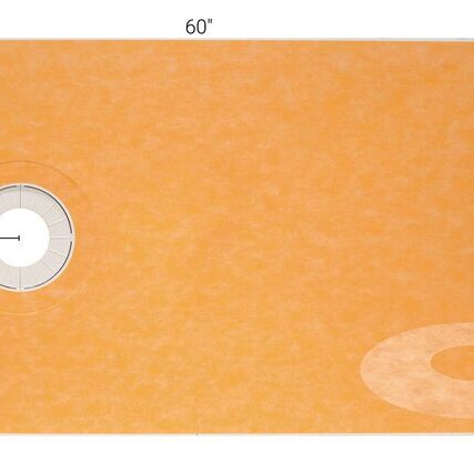 KERDI-SHOWER-TRAY 38" X 60" OFFCENTER