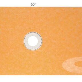 KERDI-SHOWER-TRAY 38" X 60" CEN