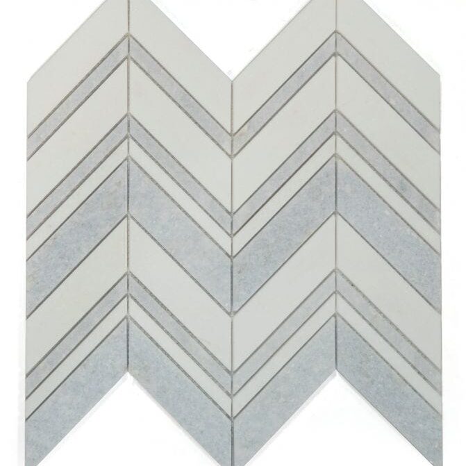 M3766, CHEVRON CRYSTAL OCEAN MOSAIC