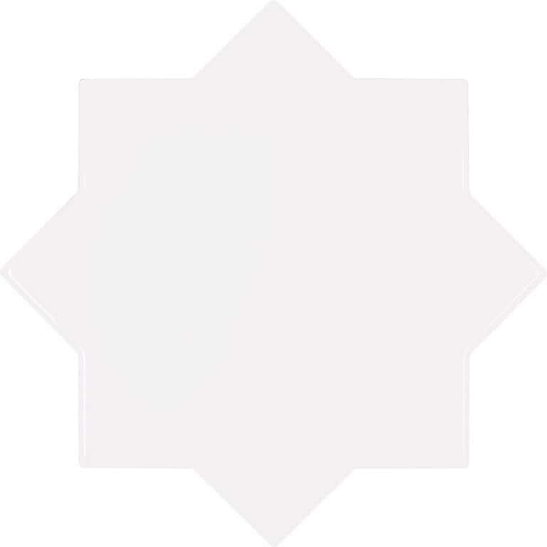 Moorish Blanco Gloss Star - Mir Mosaic - MOR-BLN-STR