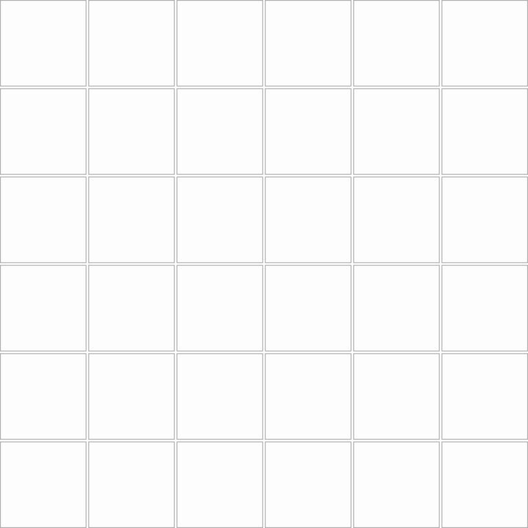 MOSAIC FULL WHITE (SQUARE) - SATIN MATTE - 2x2