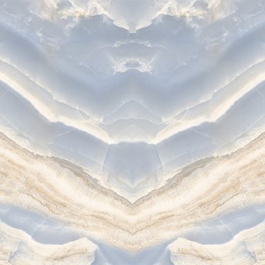 NEW ONYX OPERA BOOKMATCH BLUE - POLISHED - 24x48