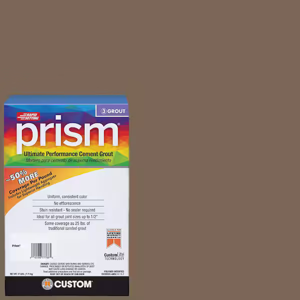 Prism #59 Saddle Brown 17 lb. Ultimate Performance Grout