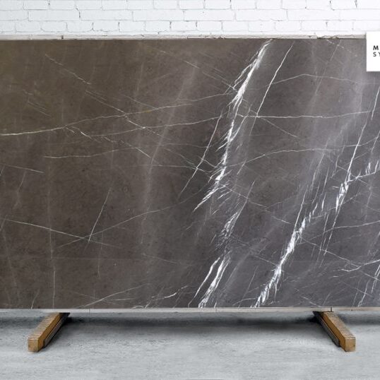 Marble Systems - Pietra Gray Polished Marble Slab Random 1 1/4 - SL90221