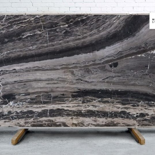 Marble Systems - Frappuccino Polished Marble Slab Random 1 1/4 - SL90326