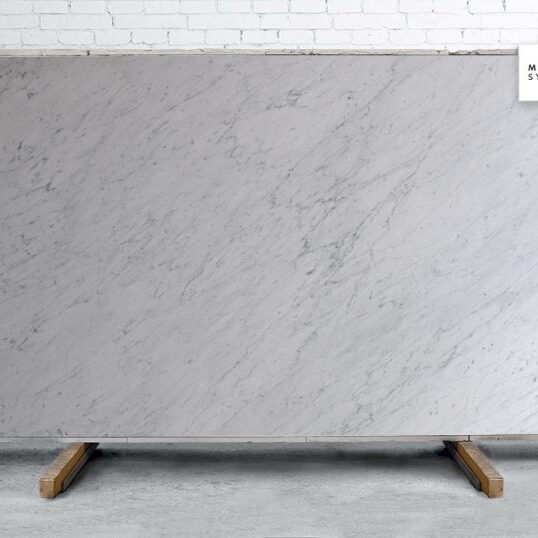 Marble Systems - Calacatta Carrara Honed Marble Slab Random 1 1/4 - SL90503