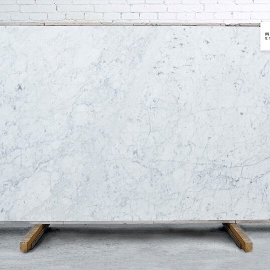 Marble Systems - Carrara Gioia Venatino Polished Marble Slab Random 3/4 - SL90506