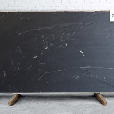 American Black Honed Granite Slab Random 1 1/4