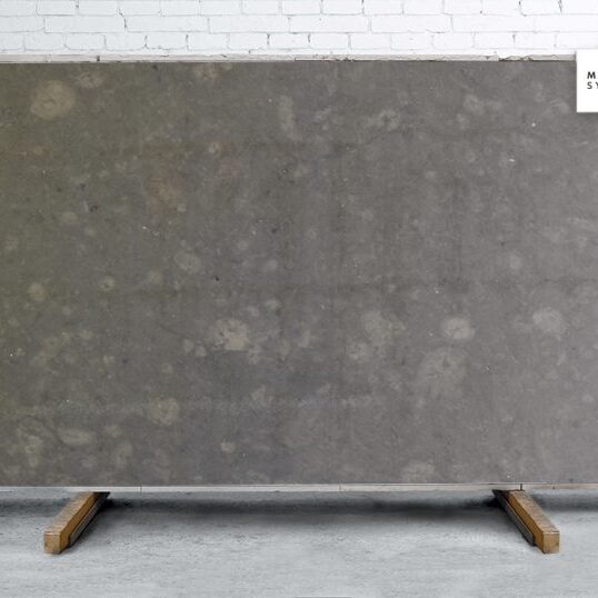 Marble Systems - Atlantic Blue Polished Limestone Slab Random 1 1/4 - SL90725