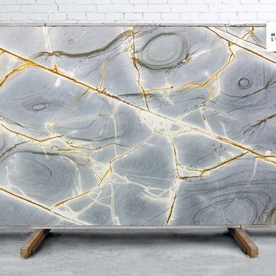 Azure Polished Granite Slab Random 1 1/4