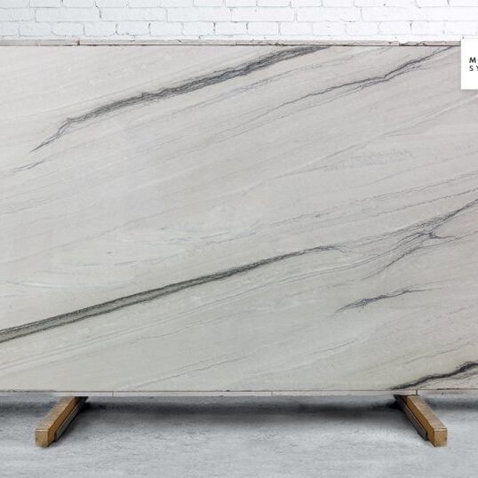 Marble Systems - Chateau Gray Polished Quartzite Slab Random 1 1/4 - SL90956