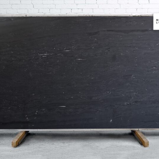 Marble Systems - Vanta Black Leather Marble Slab Random 1 1/4 - SL91031