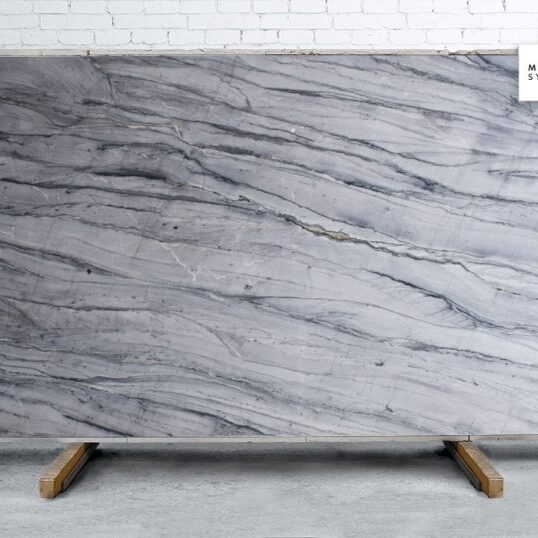 Marble Systems - Blue Noir Polished Quartzite Slab Random 1 1/4 - SL91127