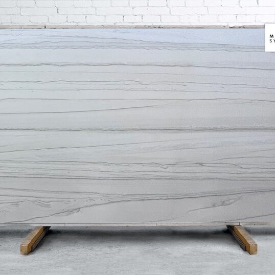 Marble Systems - White Mustang Leather Quartzite Slab Random 1 1/4 - SL91134