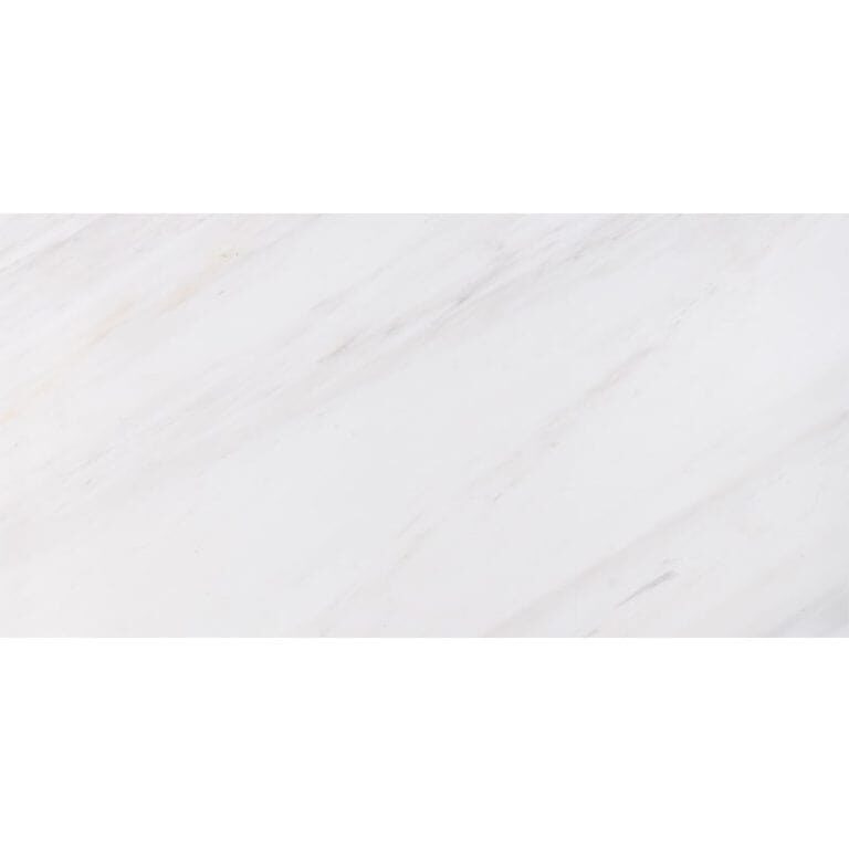Marble Systems - Snow White Honed Marble Tile 2 3/4x5 1/2 - TL17741