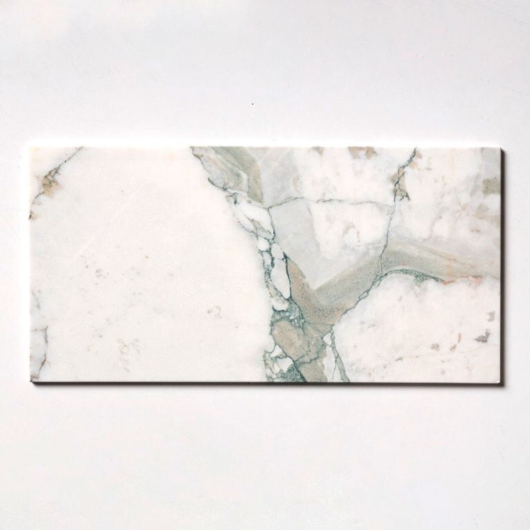 Marble Systems - Calacatta Green Honed Marble Tile 12x24 - TL20300