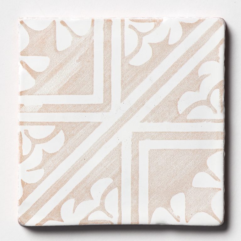 Marble Systems - Vintage Linen Manorca Glossy Ceramic Tile 6x6 - TL80358