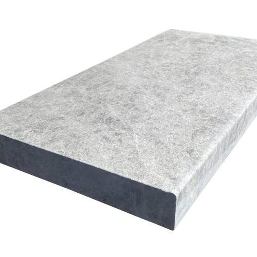 Tundra Marble Leathered Modern Pool Coping - Icontile - PC51201224M