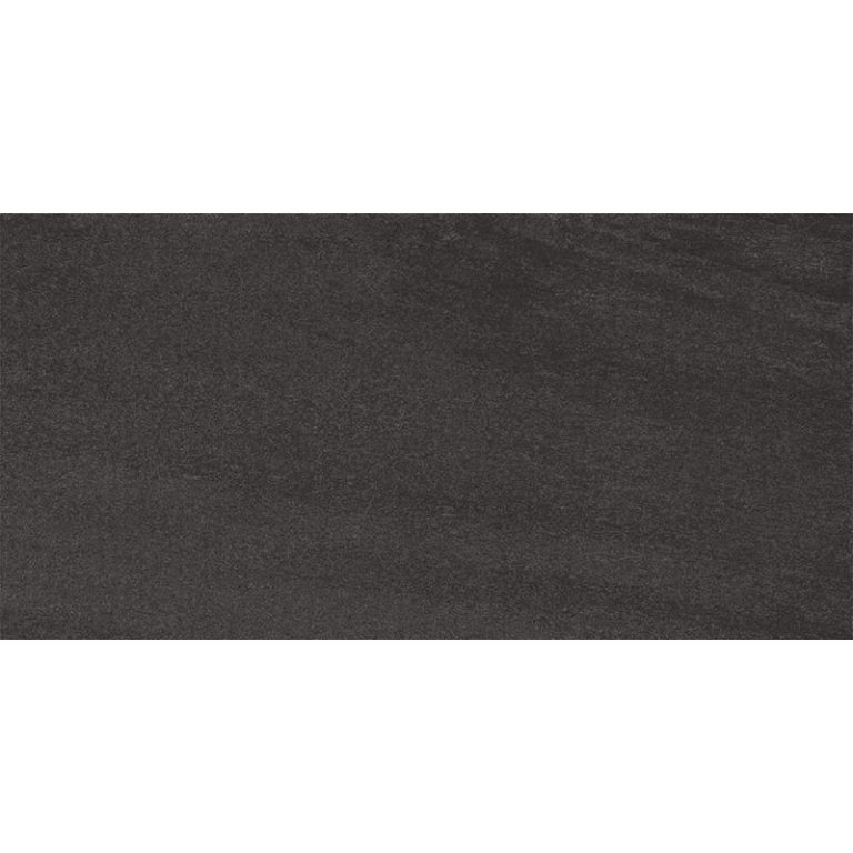 Marble Systems - Atelier Black Honed Concrete Look Porcelain Tile 12x24 - WIS12106