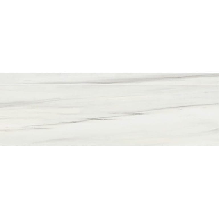 Marble Systems - Carrara Zebrino Honed Subway Marble Look Porcelain Tile 4x12 - WIS12554