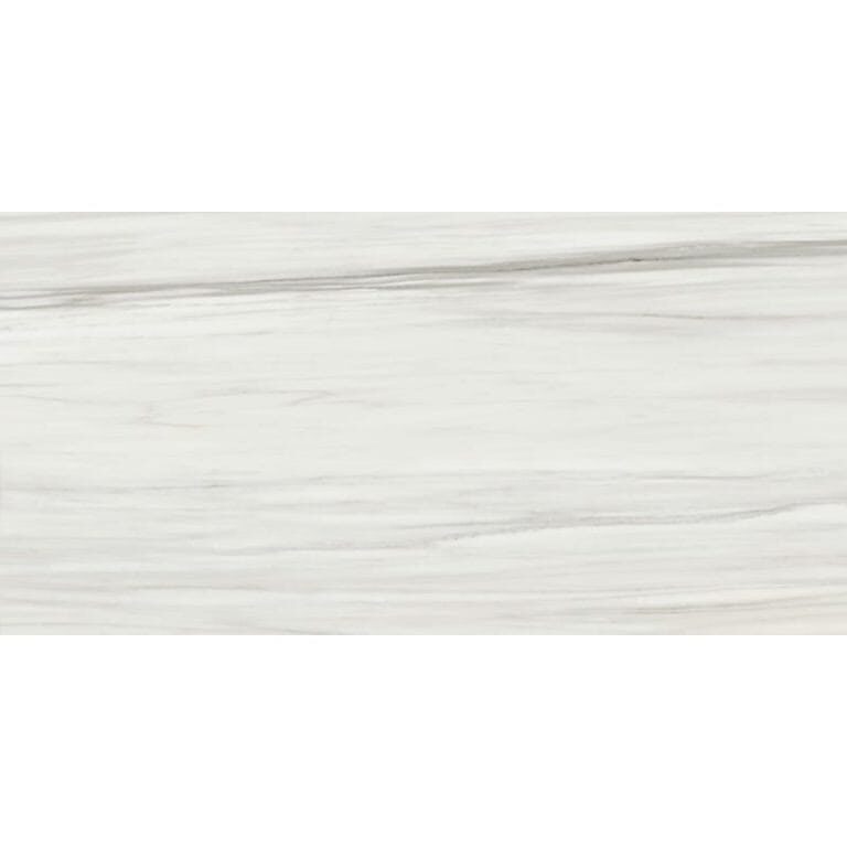 Marble Systems - Carrara Zebrino Polished Marble Look Porcelain Tile 12x24 - WIS12562