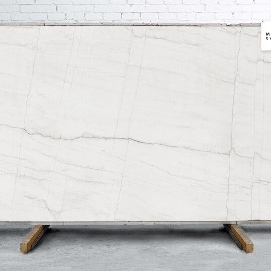 Marble Systems - Mont Blanc Silk Sintered Stone Slab 125x63 - WNE10124