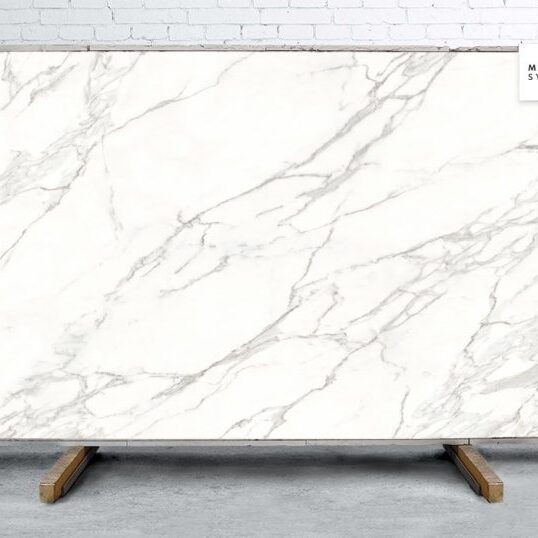 Marble Systems - Calacatta C01r Polished Sintered Stone Slab 125x63 - WNE10190