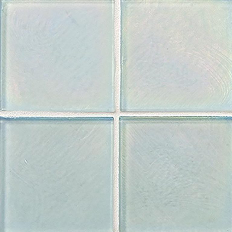 Marble Systems - Clear Iridescent Glass Tile 10x10 - WOS10046