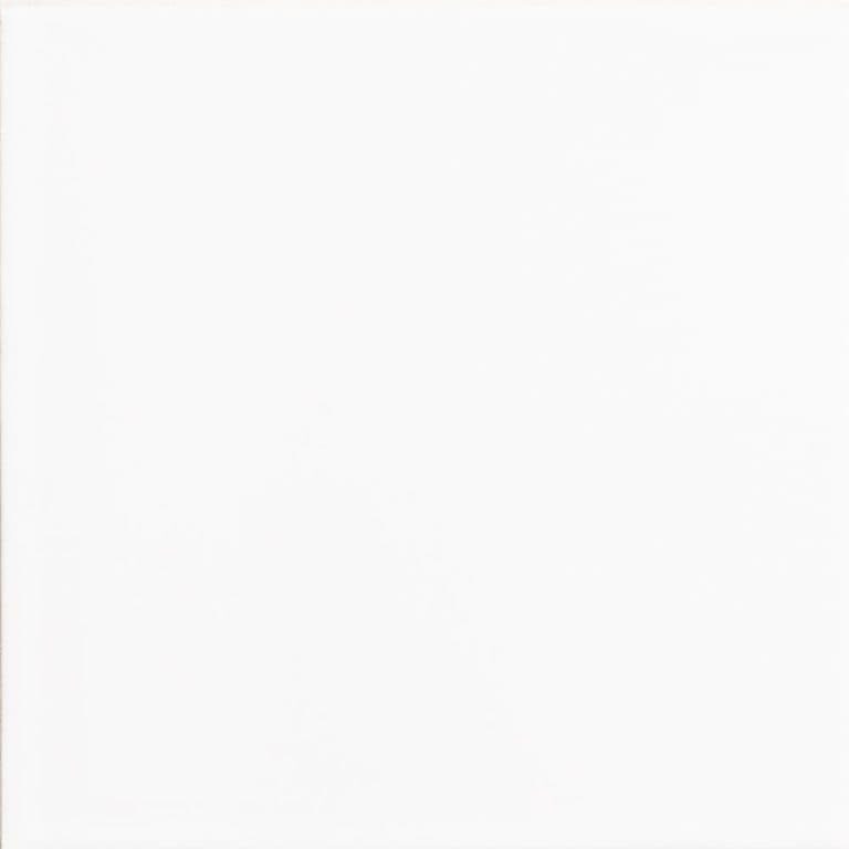 Marble Systems - White Glossy Ceramic Tile 6x6 - XSP90005