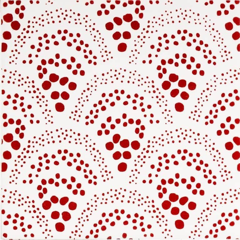 Fire Engine Matte Chou Chou Ceramic Tile 6x6 - XSP90021