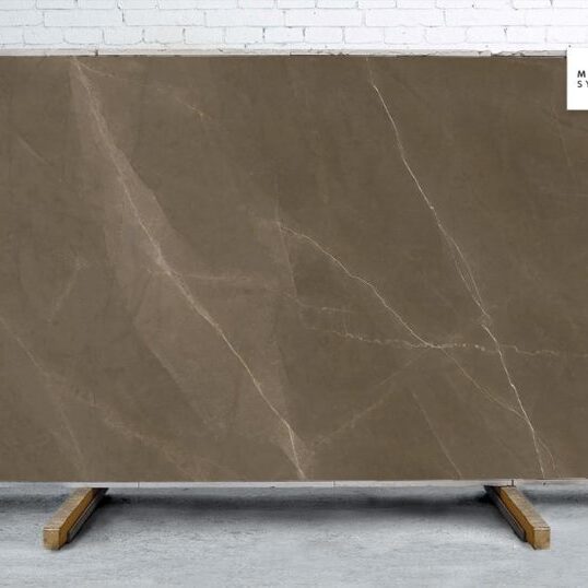 Marble Systems - Amani Brown Lappato Lucido Porcelain Slab 64x128 - YEM00938