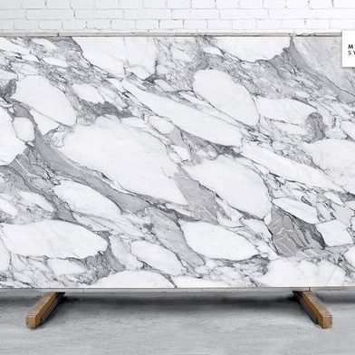 Arabescato Corchia B Lappato Lucido Porcelain Slab 64x128