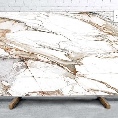 Macchia Vecchia B Lappato Lucido Porcelain Slab 64x128