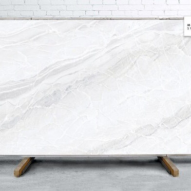 White Paradise B Lappato Lucido Porcelain Slab 64x128