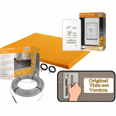 All in One Floor Heating Kit with 21 sq ft Cable