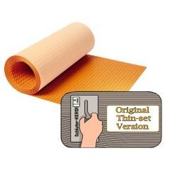 DITRA-HEAT Membrane Roll 3' 2-5/8" x 41' 10-3/4" = 134.5 sq ft