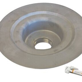 KERDI-DRAIN THREADED SS FLANGE KIT 2" OUTLET