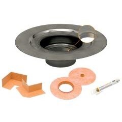 KERDI-DRAIN Flange Kit 2" Stainless Steel Threaded